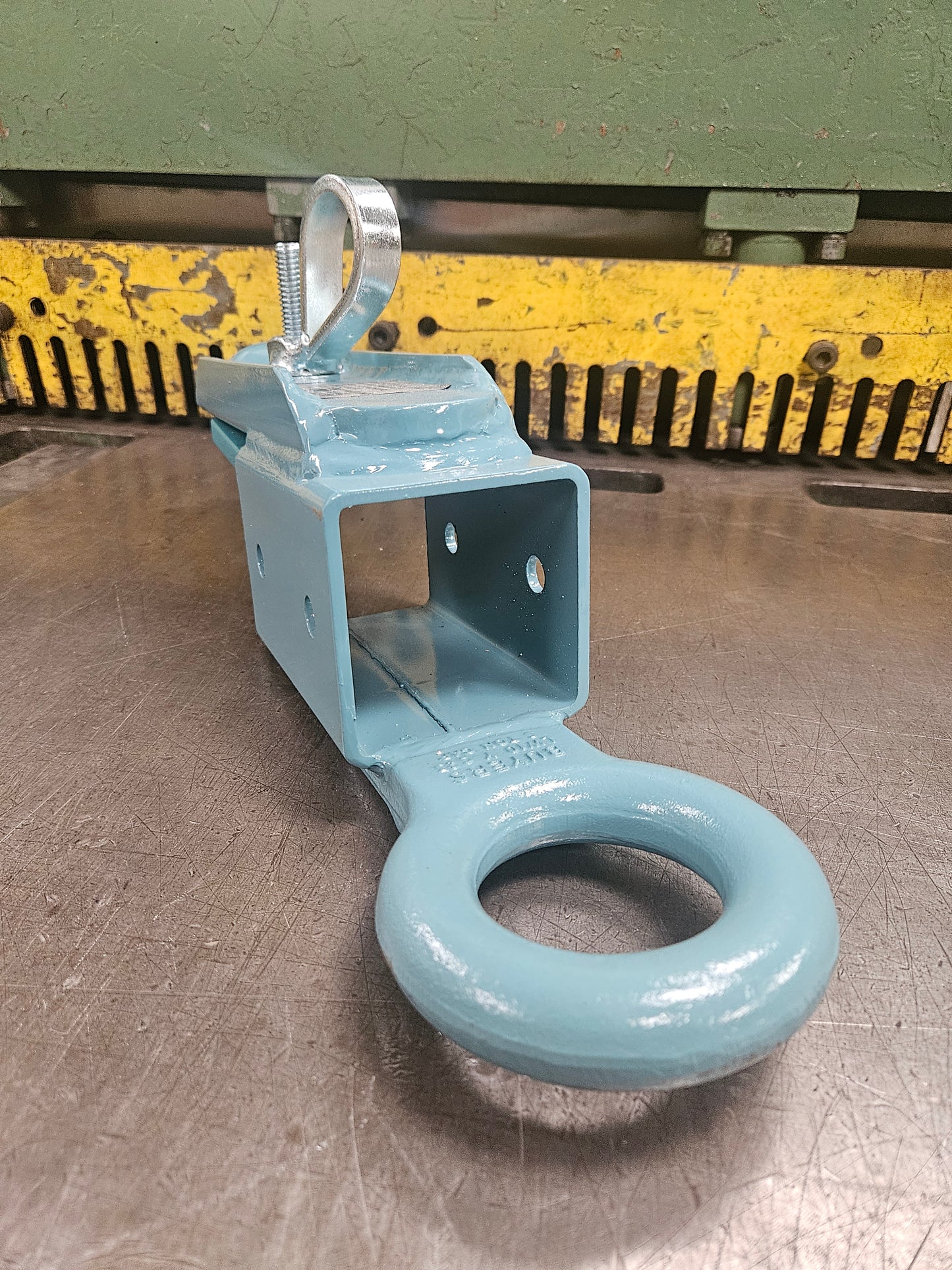 Coupler - Class 2 with Pintle Ring and Channel, Capacity 3500lbs