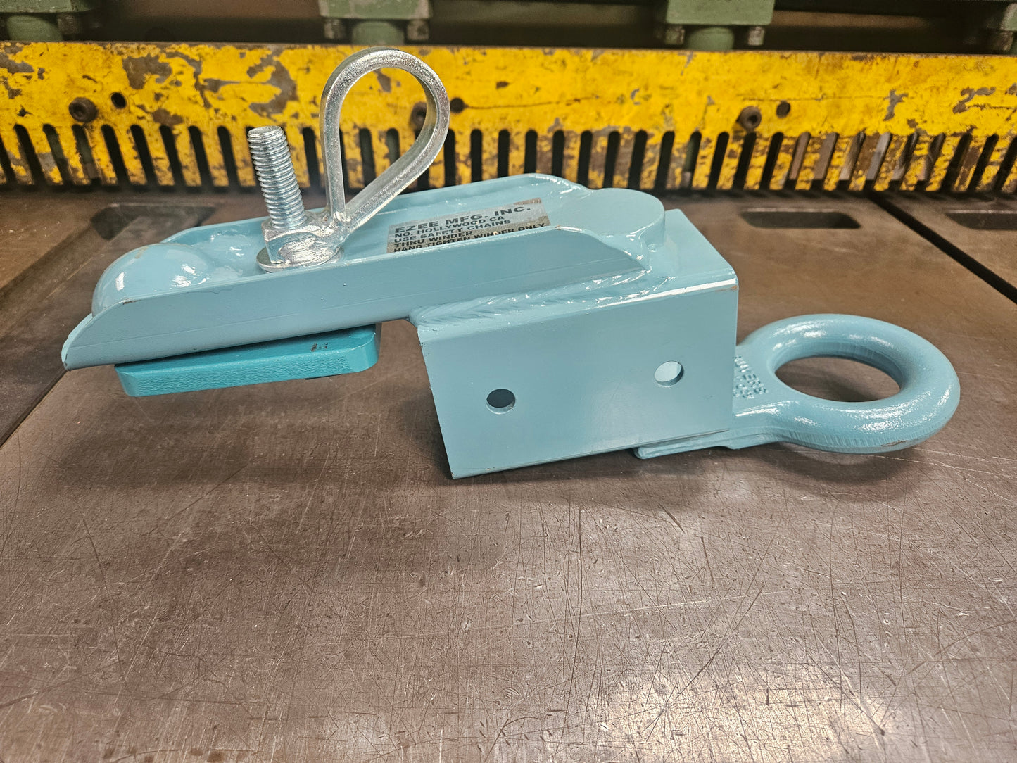 Coupler - Class 2 with Pintle Ring and Channel, Capacity 3500lbs